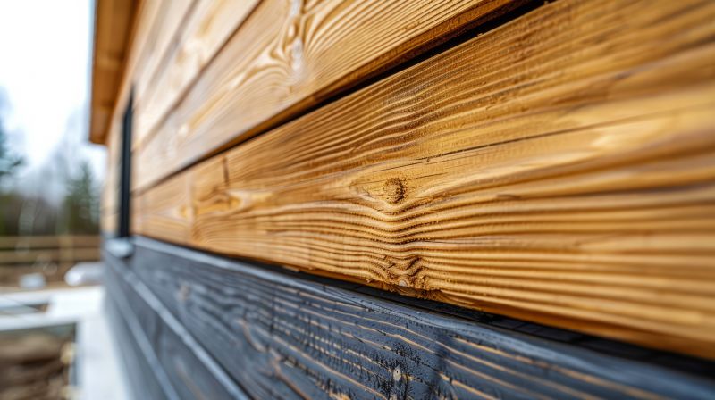 Wood Siding Close-up